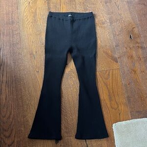 Elegant Black Women's Flared Pants
